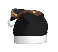 WHJSHOP Sombrero de Navidad con estampado de animales pequeños viendo la puesta de sol para adultos, por lo que es un regalo divertido y duradero para hombres y mujeres