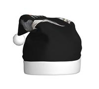 WHJSHOP Sombrero de Navidad con estampado de periódico abandonado para adultos, por lo que es un regalo divertido y duradero para hombres y mujeres