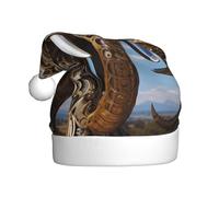 WHJSHOP Sombrero de Navidad con imagen de elefante para adultos para fiestas de Halloween