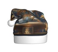 WHJSHOP Sombrero de Navidad con imagen de la estatua de Dios para adultos para fiestas de Halloween