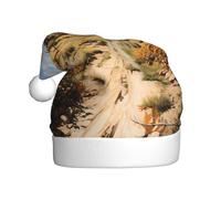 WHJSHOP Sombrero de Navidad con imagen de paisaje agrícola norteamericano para adultos para uso en fiestas de Halloween