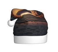 WHJSHOP The entrance to the dream - Gorro de Navidad impreso para adultos, diseño suave, ligero y esponjoso para hombres y mujeres