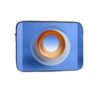 WHJSHOP The Halo of Color Pattern - Funda portátil a prueba de golpes para hombres y mujeres, viajes de negocios, escuela y oficina