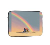 WHJSHOP The House Under The Rainbow - Funda para portátil a prueba de golpes para hombres y mujeres, viajes de negocios, escuela y oficina
