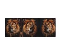 WHJSHOP The Lion's Gaze - Alfombrilla de mouse extragrande de 12 x 31.5 pulgadas para computadoras de escritorio, portátiles, computadoras personales