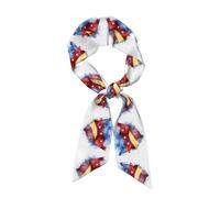 WHJSHOP The Star-Spangled Banner Picture - Bufanda de moda para mujer, accesorios para el cabello, bufanda versátil para mujer, día de San Valentín y día de la madre, color negro, talla única