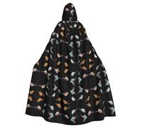 WHJSHOP Una bandada de coloridos gorriones con capucha para adultos que garantiza un fácil cuidado y un uso duradero