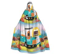 WHJSHOP You Make Me Happy Camper - Capa con capucha para adultos sin cremallera, cómoda y duradera para juegos de rol