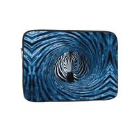 WHJSHOP Zebra in The Vortex Prints - Funda portátil a prueba de golpes para laptop para hombres y mujeres, viajes de negocios y uso diario en la oficina