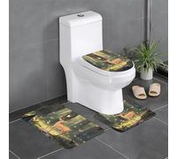 WHJSSF Bambi Picture - Juego de 3 piezas antideslizante de secado rápido para baño, tapete de ducha duradero