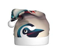 WHJSSF Bonito sombrero de Navidad con imagen de pingüino para adultos, por lo que es un regalo divertido y duradero para hombres y mujeres
