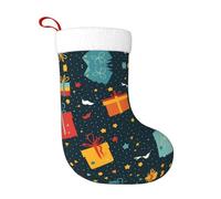 WHJSSF Calcetines decorativos de Navidad con imagen de fondo de feliz cumpleaños, suaves, ligeros, con una buena sensación táctil para Halloween y Año Nuevo