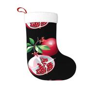 WHJSSF Calcetines decorativos de Navidad con imagen de granada regordeta para decorar durante Halloween, Navidad y Año Nuevo