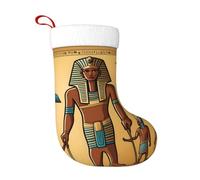 WHJSSF Calcetines decorativos de Navidad de la serie de la tribu del antiguo Egipto impresos, suaves, esponjosos y duraderos para Halloween, reuniones de vacaciones, etc