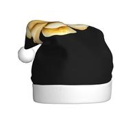 WHJSSF Delicioso sombrero de Navidad con patrón de patatas fritas de loto duradero para adultos para Halloween, Navidad, Año Nuevo