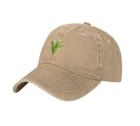 WHJSSF Gorra de béisbol negra para adultos, diseño de lirio de los valles bajo la lluvia, para hombres y mujeres, uso deportivo y de viaje, Natural, talla nica