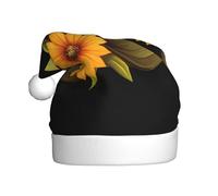 WHJSSF Hermoso sombrero de Navidad con imagen de cola de pez de girasol para adultos, por lo que es un regalo divertido y duradero para hombres y mujeres