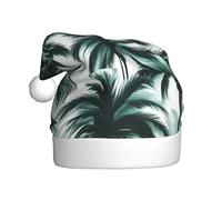 WHJSSF Hermoso sombrero de Navidad con imagen de palmeras para adultos, por lo que es un regalo divertido y duradero para hombres y mujeres