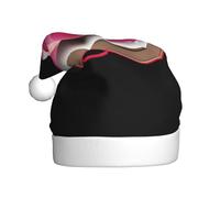 WHJSSF Linterna de loto en el libro, sombrero de Navidad impreso para adultos para hombres y mujeres, diadema para ocasiones festivas