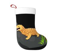 WHJSSF Pangolin Under The Cliff Picture - Calcetines decorativos de Navidad para decorar durante Halloween, Navidad y Año Nuevo