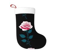 WHJSSF Roses Have Thorns - Calcetines decorativos de Navidad para decorar durante Halloween, Navidad y Año Nuevo