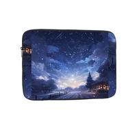WHJSSF Snow Falling All Over The Sky Prints - Funda portátil para portátil de 15 pulgadas, para viajes de negocios, escuela, oficina, uso diario