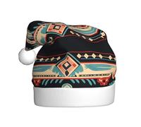 WHJSSF Sombrero de Navidad bordado de nación india para adultos, suave, ligero, para fiestas de vacaciones