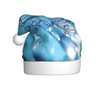 WHJSSF Sombrero de Navidad con diseño de gotas de rocío de cristal para adultos, suave, ligero, para fiestas de vacaciones