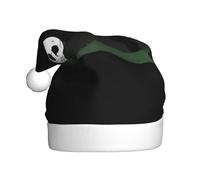 WHJSSF Sombrero de Navidad con estampado de The Dead in the Cemetery para adultos para fiestas de Halloween