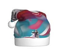 WHJSSF Sombrero de Navidad con imagen de crucero para adultos, por lo que es un regalo divertido y duradero para hombres y mujeres