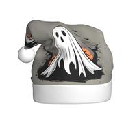 WHJSSF Sombrero de Navidad con imagen de fantasma de Halloween para adultos, por lo que es un regalo divertido y duradero para hombres y mujeres