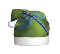 WHJSSF Sombrero de Navidad con imagen de libélula de tinta para adultos, por lo que es un regalo divertido y duradero para hombres y mujeres