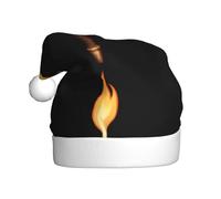 WHJSSF Sombrero de Navidad con imagen de paz y esperanza para adultos, suave, ligero, para fiestas de vacaciones