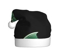 WHJSSF Sombrero de Navidad con imagen de pez celosía verde para adultos, por lo que es un regalo divertido y duradero para hombres y mujeres