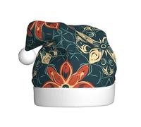 WHJSSF Sombrero de Navidad con imagen de prueba de matemáticas para celebraciones festivas de adultos, como regalo para hombres y mujeres