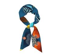 WHJSSF Submarine Reef Fish - Bufanda de moda para mujer, estilo versátil, suave y sedosa para citas, viajes