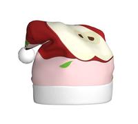 WHJWZY Sombrero de Navidad para adultos, accesorio festivo, Halloween, ceremonias anuales, fiestas de vacaciones, dibujos animados de frutas rojas impresas