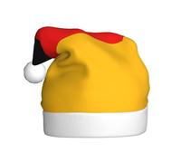 WHJWZY Sombrero de Navidad para adultos, accesorio festivo, Halloween, ceremonias anuales, fiestas de vacaciones, imagen de la bandera de Alemania