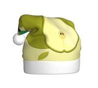 WHJWZY Sombrero de Navidad para adultos, accesorio festivo, Halloween, ceremonias anuales, fiestas de vacaciones, impresión de pera de dibujos animados
