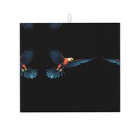 WHJWZY Summit Hawk Silhouette - Alfombrilla absorbente para encimera de cocina, hecha de esponja, absorbente de agua, 45,7 x 40,6 cm