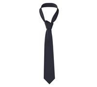 WHJYYXDE Corbata de seda de color negro con patrón de calidad para hombre, buen sentido vertical, adecuada para el negocio diario, Negro, Taille unique
