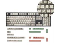 Whltzf 149 Teclas Tecla Retro Conjunto Inglés/Coreano/japonés/Ruso para Teclados Mecánicos Mejor Tipificación Eficiencia Teclada Mecánica Teclas Teclado