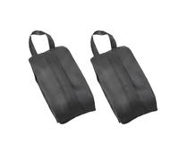 Whltzf 2 fundas de transporte portátiles, impermeables, lavables, con múltiples compartimentos, accesorios de viaje, organizador de mano portátil, gris, Talla única