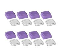 Whltzf 8 Piezas PC KeyCap Set Altura XDA Resistente Desgaste para Teclados Mecánicos Experiencia Escritura Cómoda Reemplazo Teclado Clásico