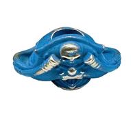 Whltzf Accesorios de cuerda de paracaídas con temática pirata vintage, textura de cobre, para exteriores, cierre de cuerda, colgante para camping, senderismo, accesorios de paracaídas con temática