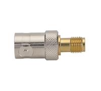 Whltzf BNC KK Signals Conectores Adaptador Hombre Femenino Cabezal Conversión BNC con Adaptador Construcción Metal
