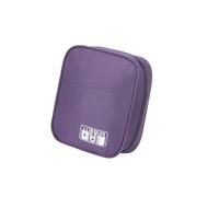 Whltzf Bolsas organizadoras de electrónica para viajes, tela resistente a la abrasión, diseño de acceso rápido, adecuado para trabajo, estudio, viaje, bolsa de gestión de cables