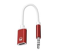 Whltzf Cable del Adaptador Los Auriculares Analógicos Tipo C Que Conecta Los Auriculares 3.5 Mm A Los Dispositivos Móviles para Música Y Las Llamadas Música Y Soporte Llamadas