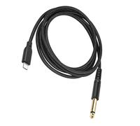 Whltzf Cable Grabación Música USB Tipo C A 6.35 Mm 1/4 Pulgada Cable Cable Guitarra Cable para Piano Y Guitarras USB Tipo C Cable Guitarra