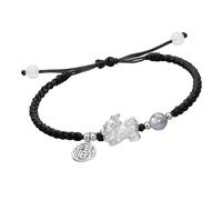 Whltzf Cadena ajustable de cobre tradicional Pixius Designs para prosperidad, protección de la riqueza de la suerte, talla única, como se describe